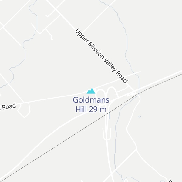 Map of Goldmans Hill