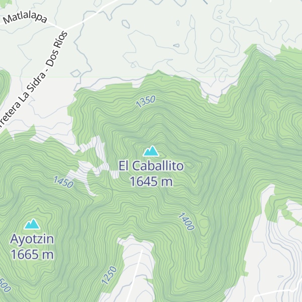 Map of El Caballito
