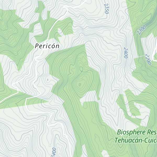 Map of Cerro Yucuditó
