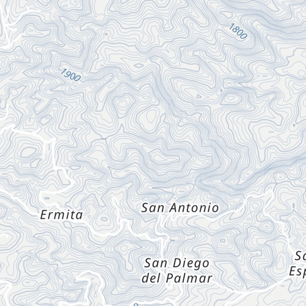Map of Cerro Loma Bonita