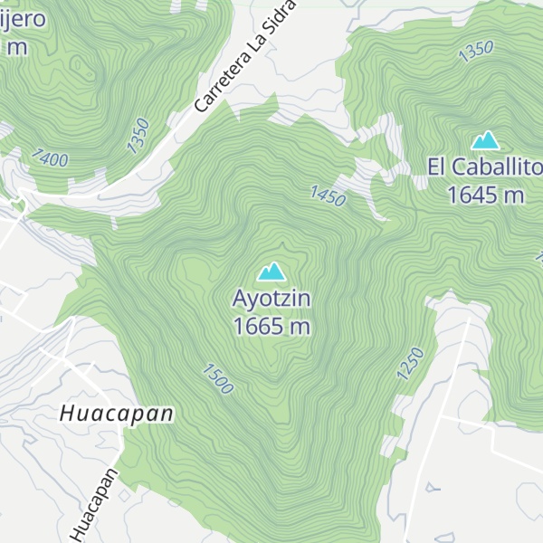 Map of Ayotzin