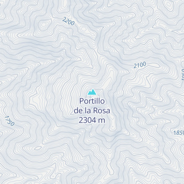 Map of Portillo de la Rosa