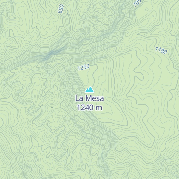 Map of La Mesa
