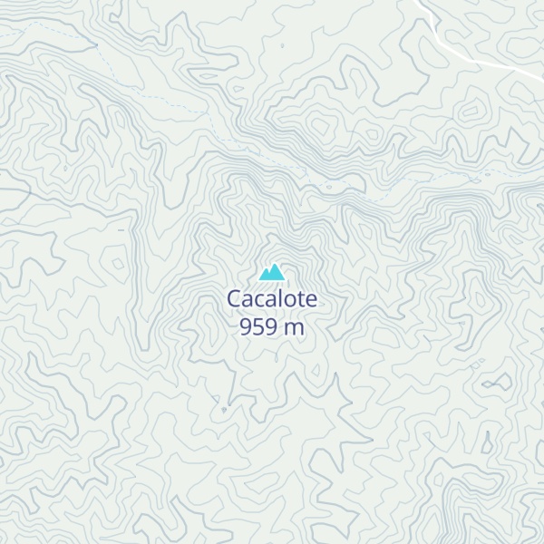 Map of Cacalote