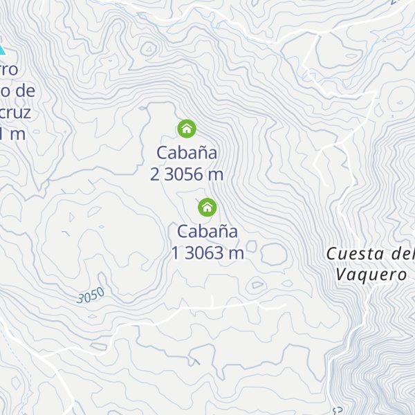 Map of Cabaña 1