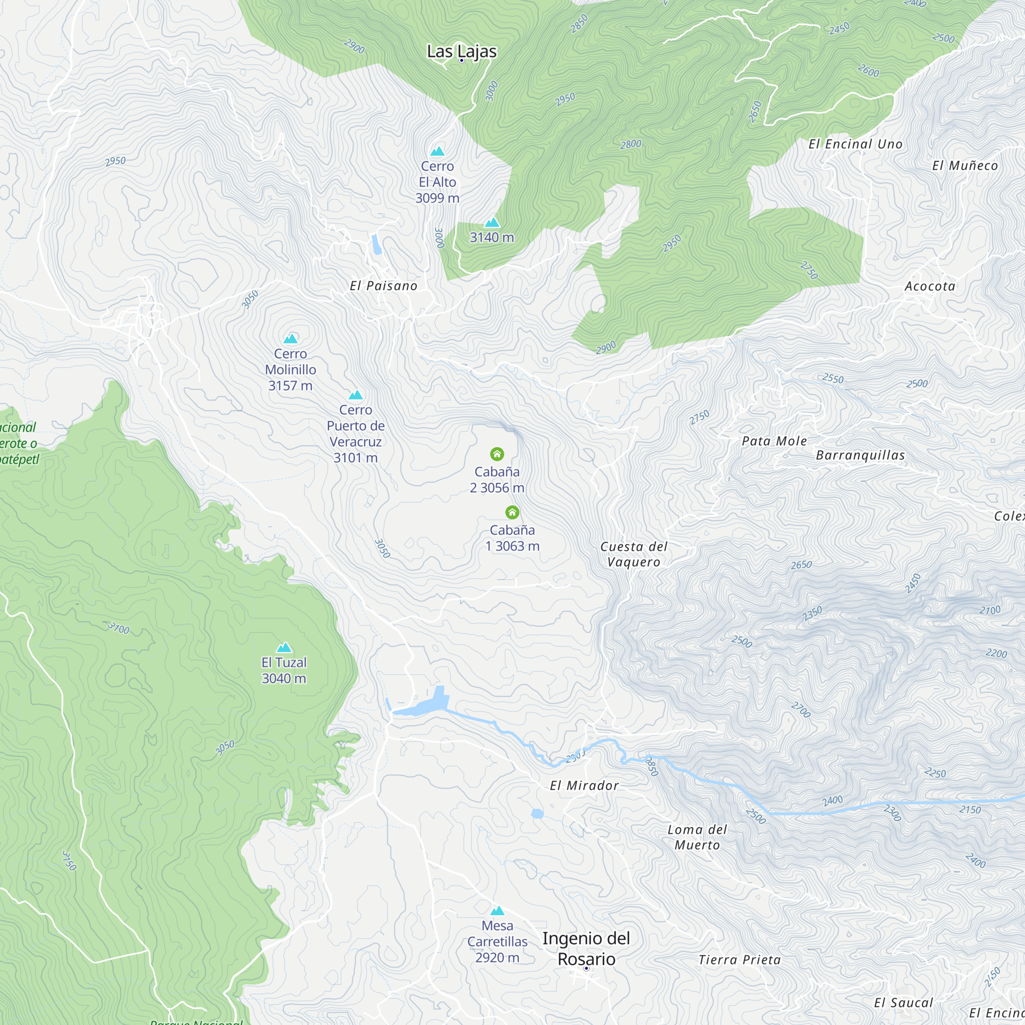Cabaña 1 map