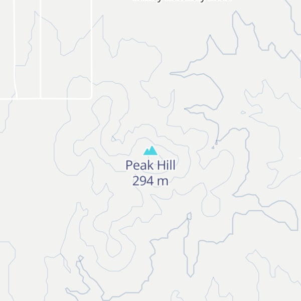 Map of Peak Hill