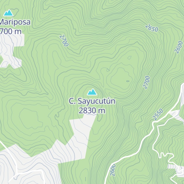 Map of C. Sayucutún