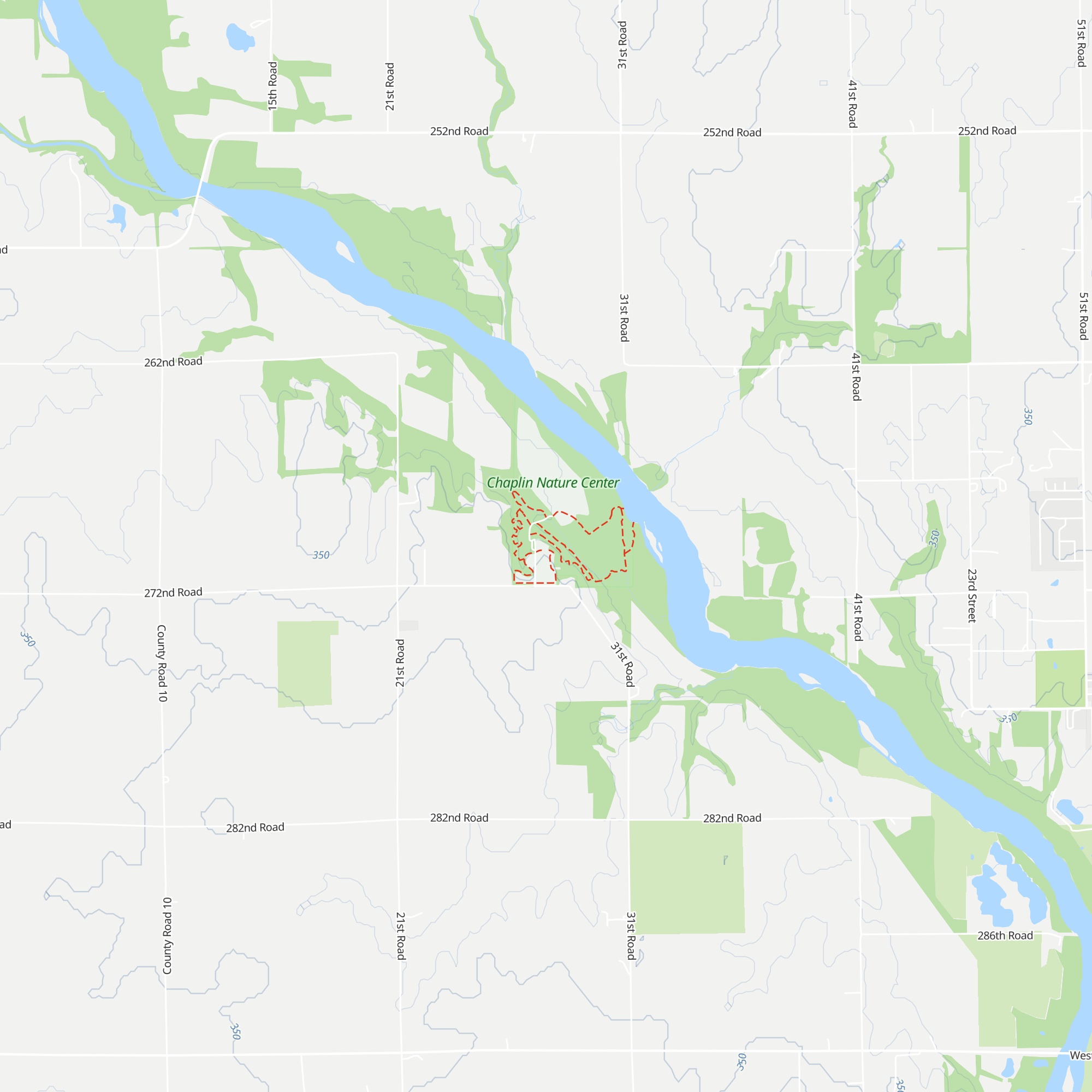 Visitor's Center map