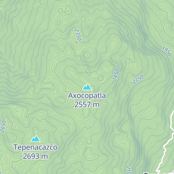 Map of Axocopatla