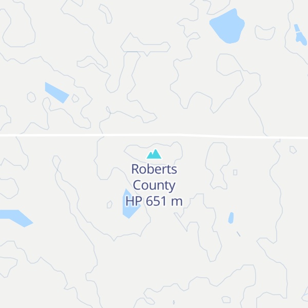 Map of Roberts County HP