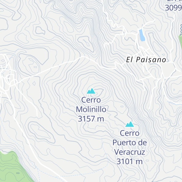 Map of Cerro Molinillo