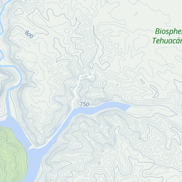 Map of Piedra Parada