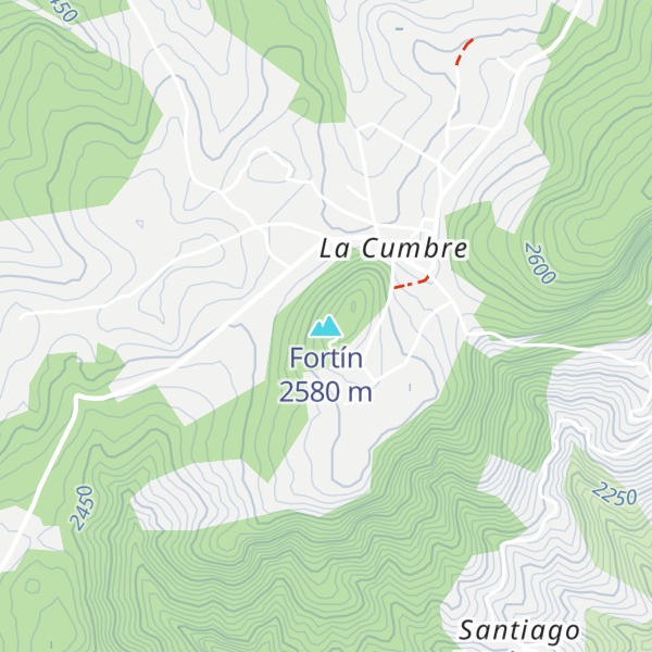 Map of Fortín