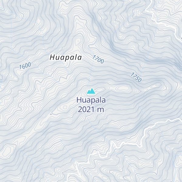 Map of Huapala
