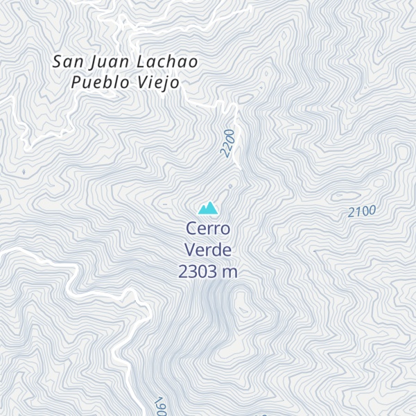 Map of Cerro Verde