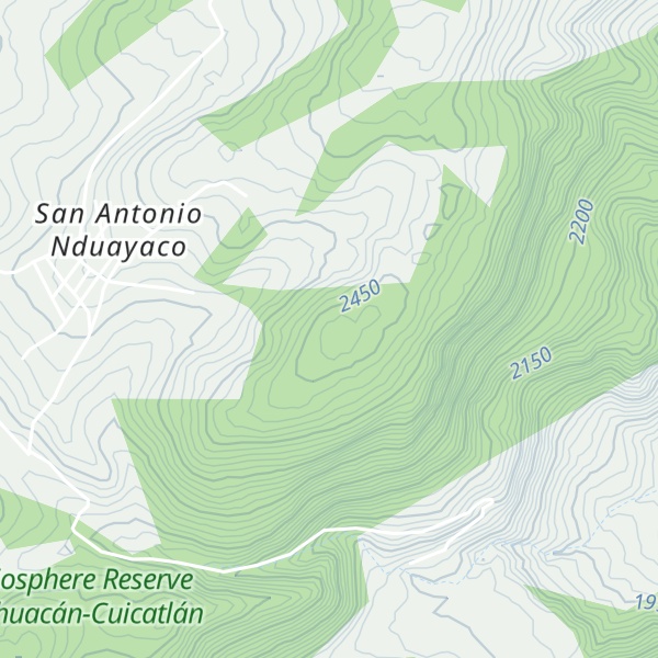 Map of C. El Culebron