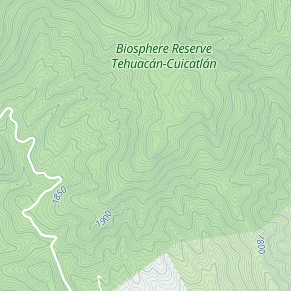 Map of Cerro Cuanda