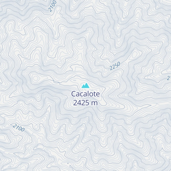 Map of Cacalote