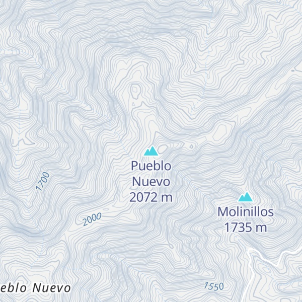 Map of Pueblo Nuevo