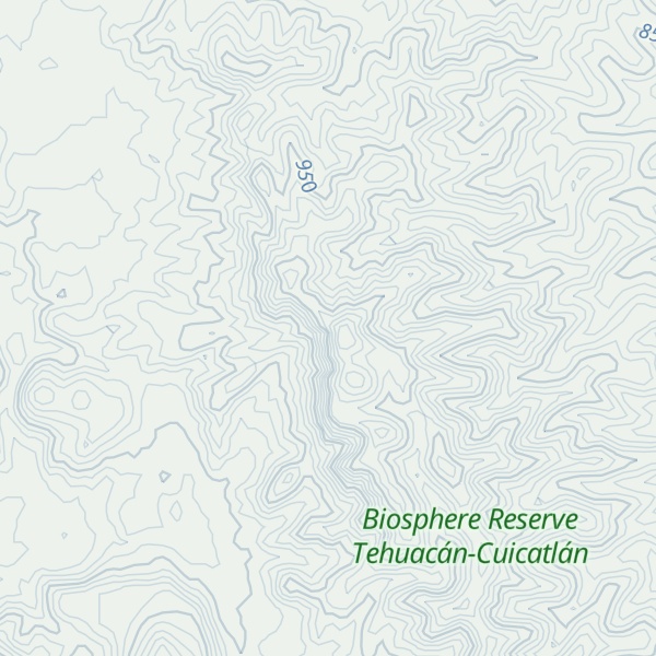 Map of Cerro Colorado