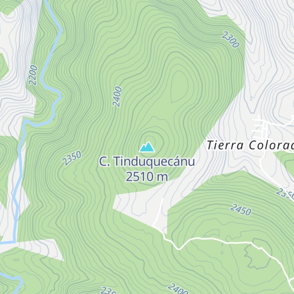Map of C. Tinduquecánu