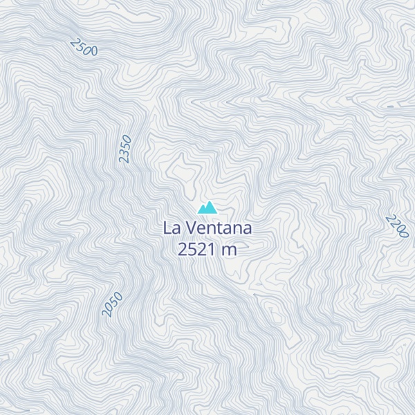 Map of La Ventana