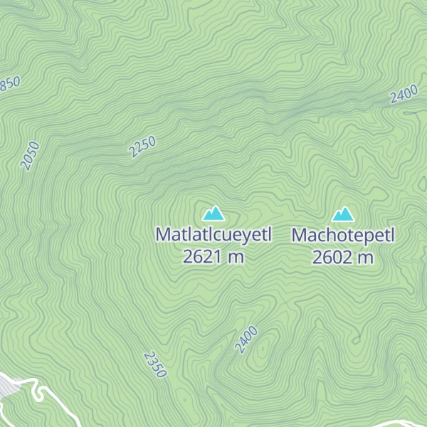 Map of Matlatlcueyetl