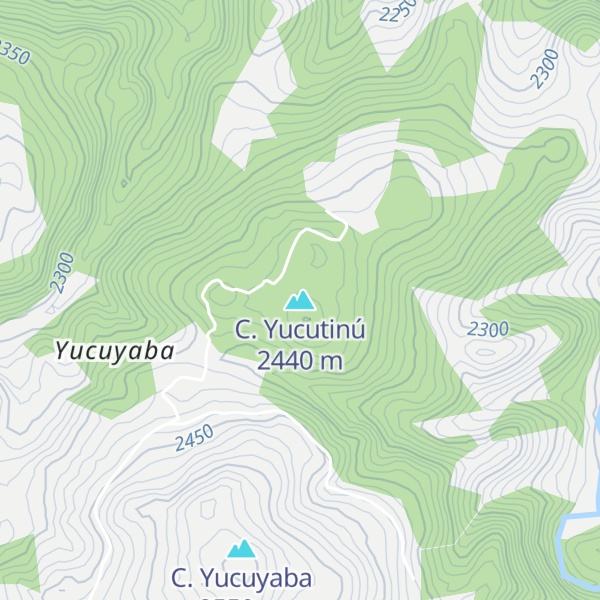 Map of C. Yucutinú