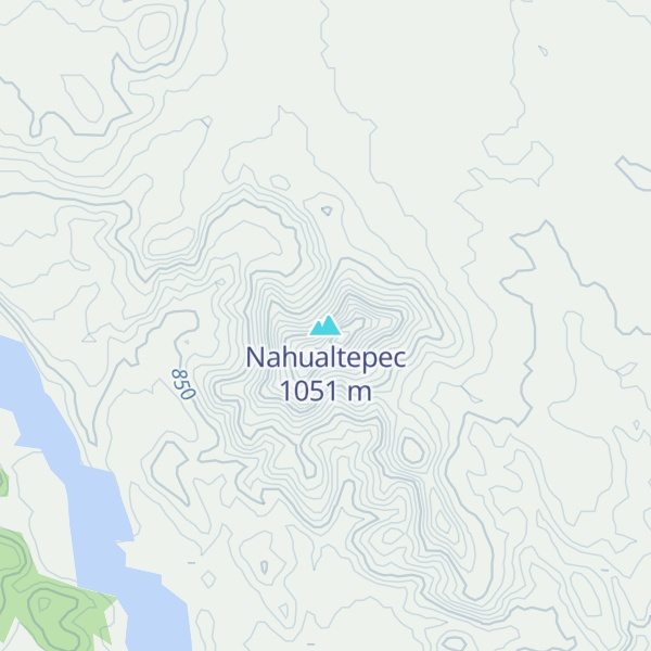 Map of Nahualtepec