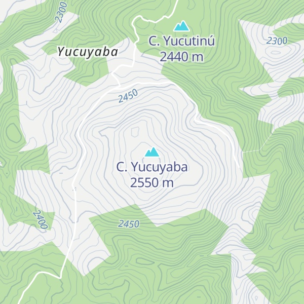 Map of C. Yucuyaba