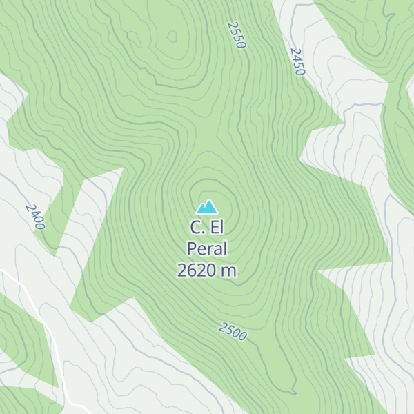 Map of C. El Peral