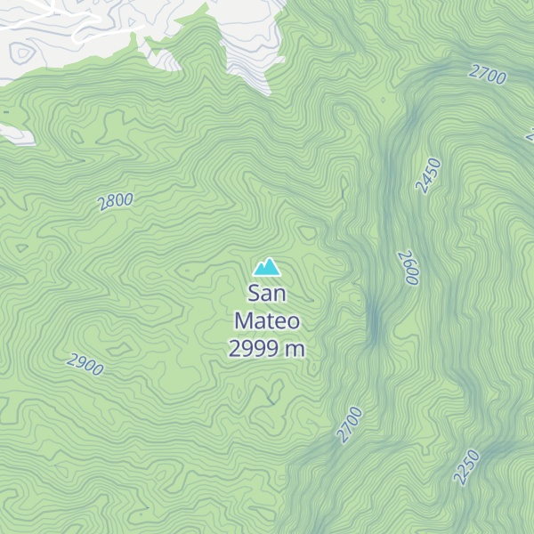 Map of San Mateo