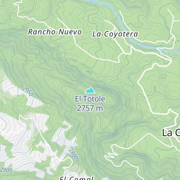 Map of El Totole