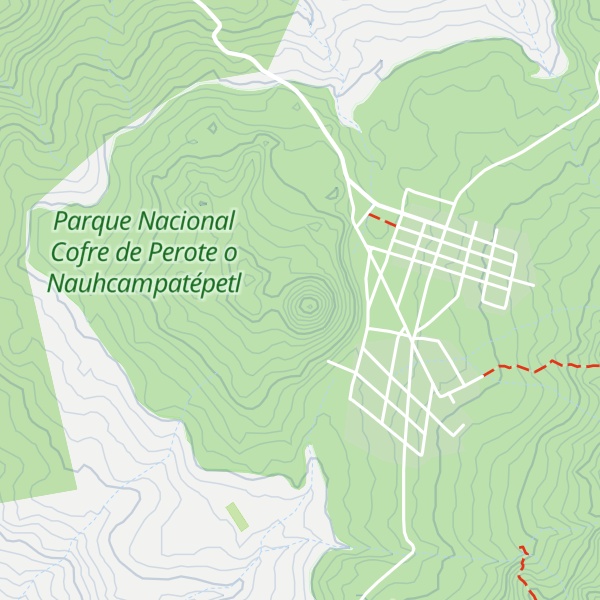 Map of Cerro La Panela