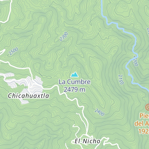 Map of La Cumbre