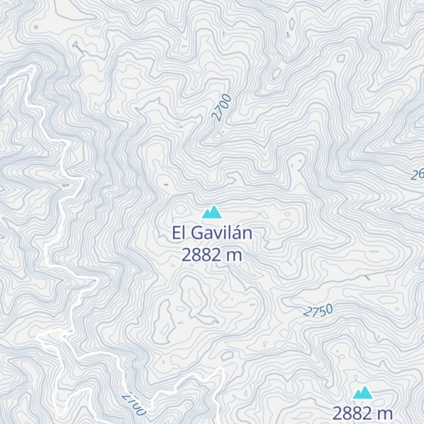 Map of El Gavilán