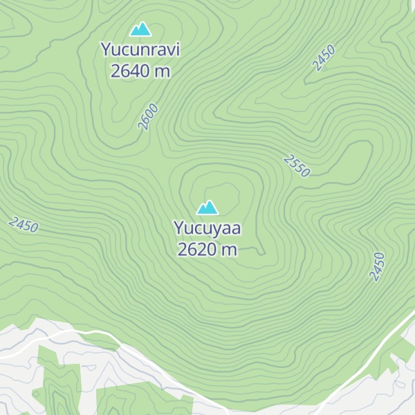 Map of Yucuyaa