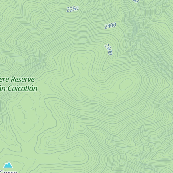 Map of Cerro Prieto