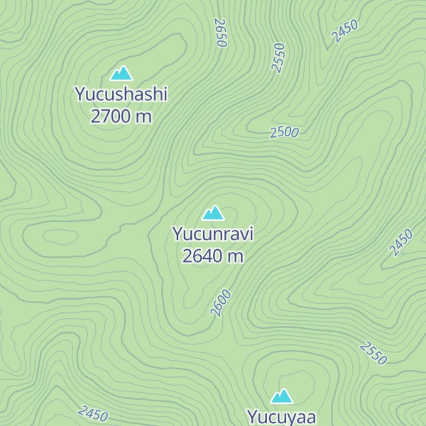 Map of Yucunravi