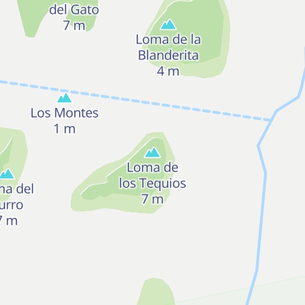 Map of Loma de los Tequios