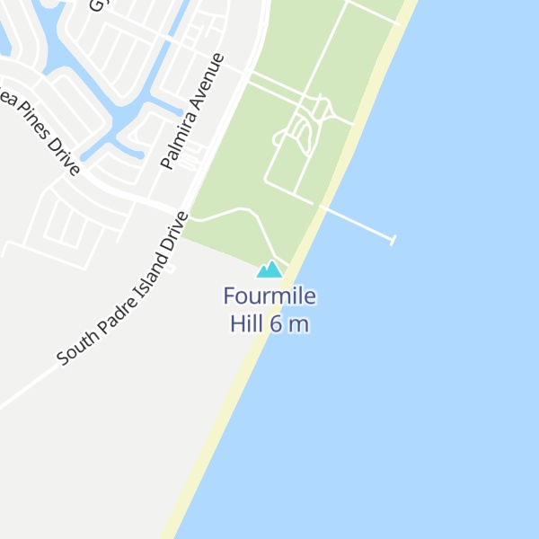 Map of Fourmile Hill