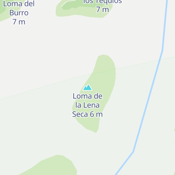Map of Loma de la Lena Seca