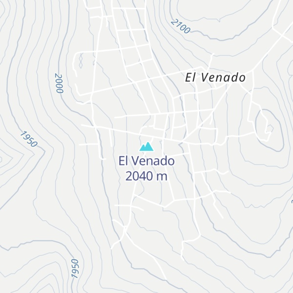 Map of El Venado