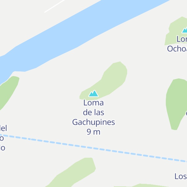 Map of Loma de las Gachupines