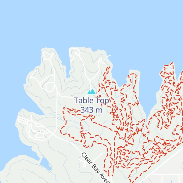 Map of Table Top