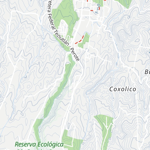 Map of Cabañas El Rincón de Pancho