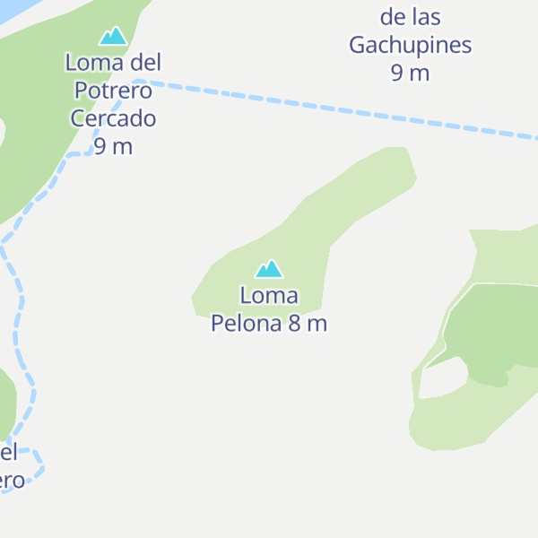 Map of Loma Pelona