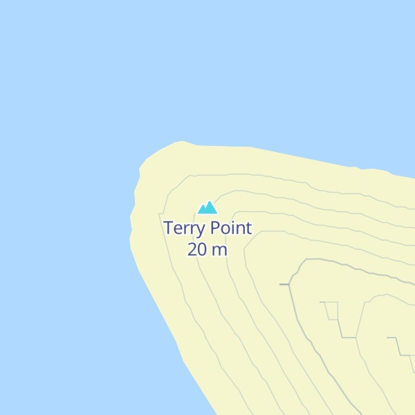 Map of Terry Point