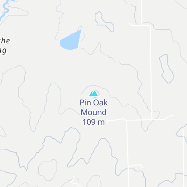 Map of Pin Oak Mound